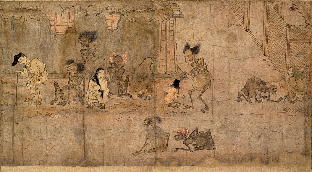 Gaki-Zoushi (餓鬼草紙、平安時代)