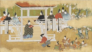 Raikō and his lieutenants are charged by the imperial court to destroy Shuten Dōji