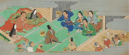 Raikou and his men offerred Shuten douji the special sake containing divine elixir