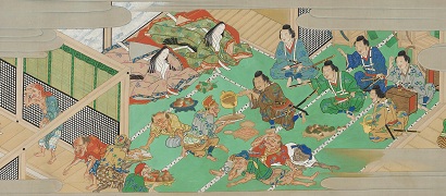 Raikou and his men served the special sake to the the demon gang rendering them helplessly drunk