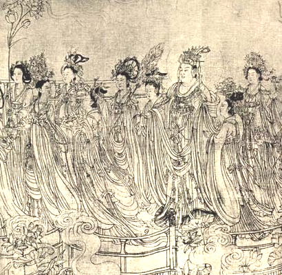 Eighty seven celestials people 八十七神仙圖