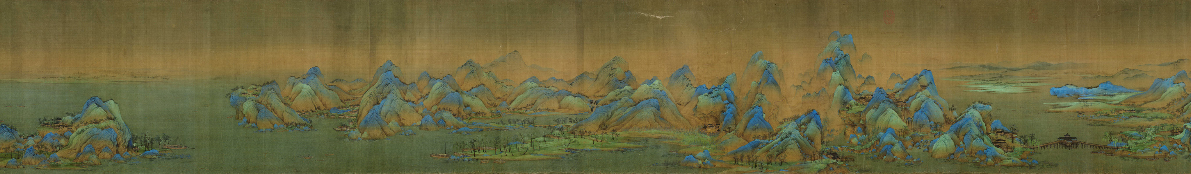 A Thousand Li of Rivers and Mountains (section 3 of 4)