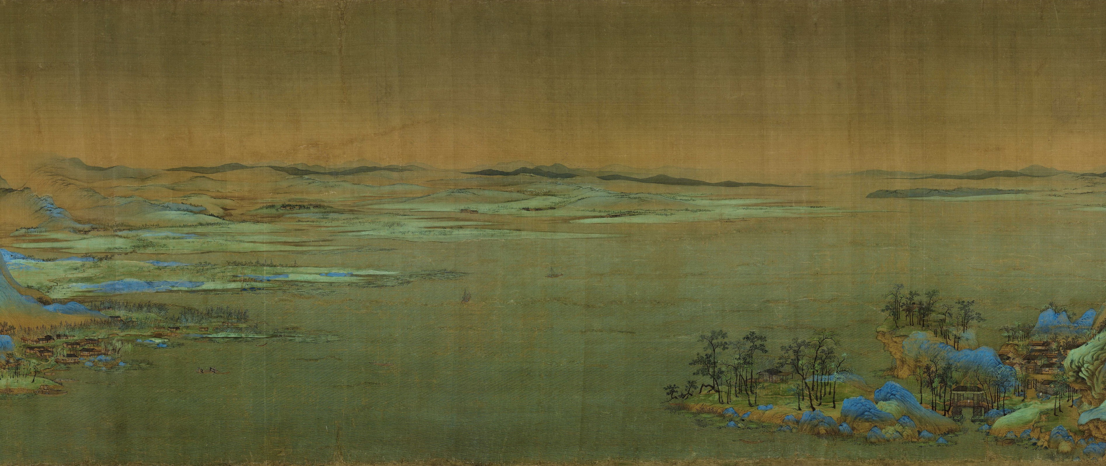 A Thousand Li of Rivers and Mountains (section 10 of 11)