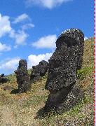 Moai statue