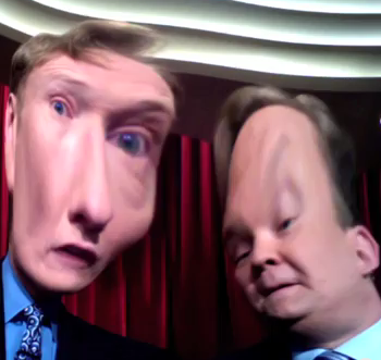 Conan O'Brien & Andy Are Webcam Clueless