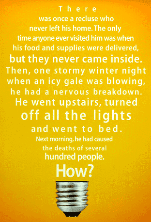 Lateral thinking