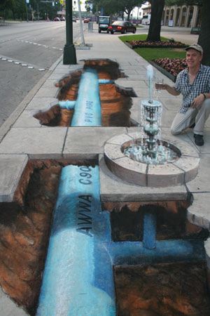 3D street art 
