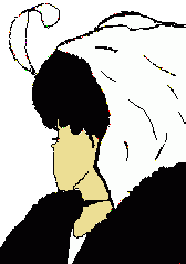 Ambiguous figure-ground illusion: An old woman or a young miss?