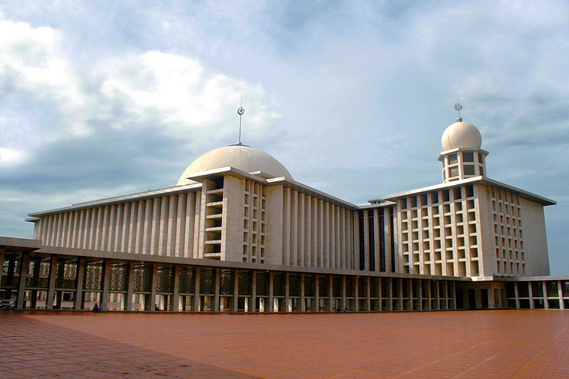 Istiqlal Mosque in Jakarta, Indonesia.