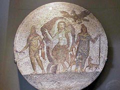 Roman Mosaic depicting Mithras