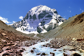 Mount Kailash, Tibet (Mount Meru in mythology)