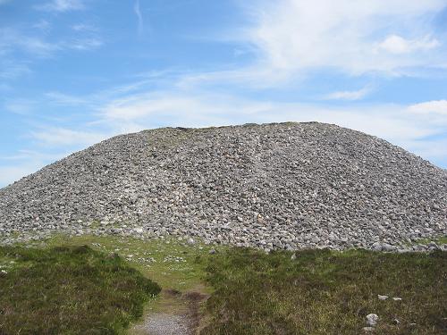 Medb's cairn at Knocknarea