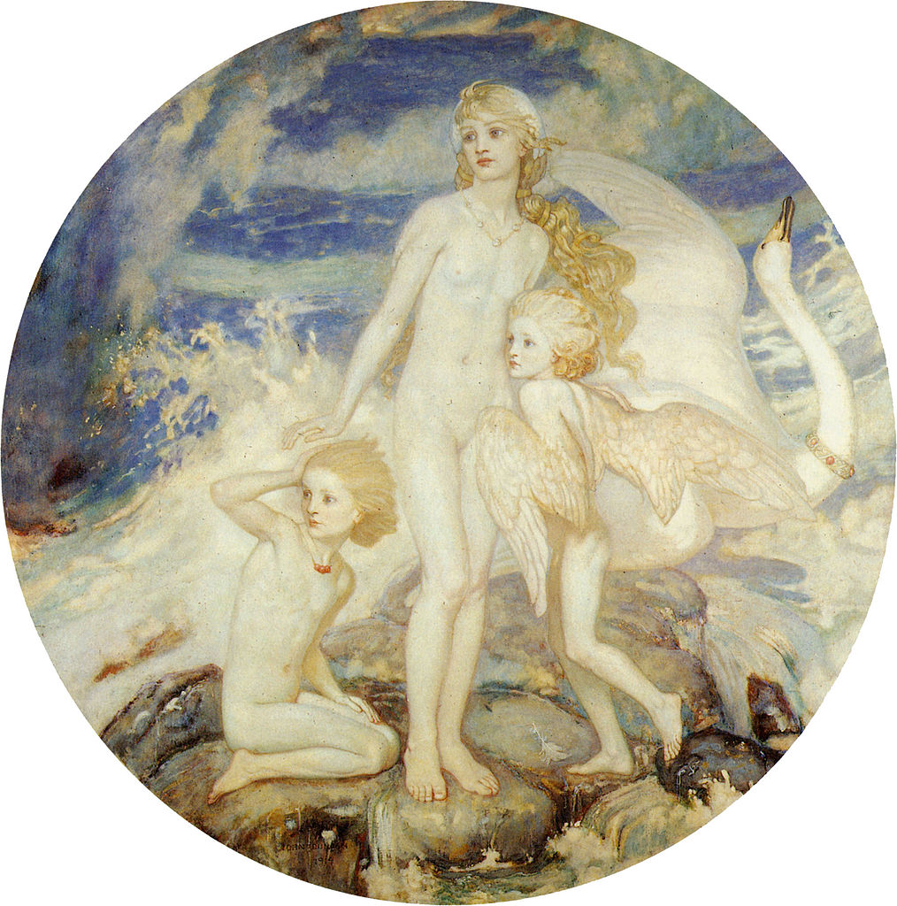 The Children of Lir (1914) by John Duncan