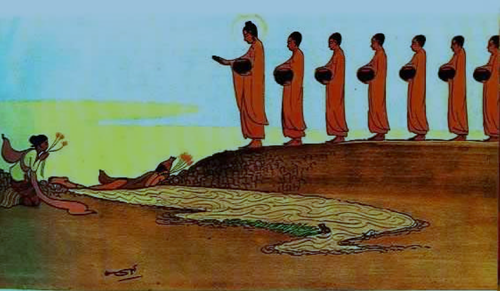 Tumetta aspires to be Sumedha soul-mate at the time of Dipankara Buddha